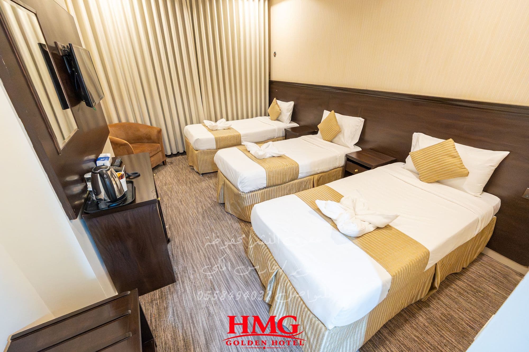 Triple rooms