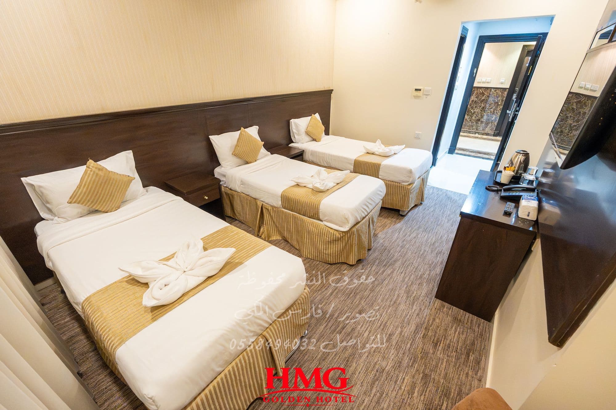 Triple rooms